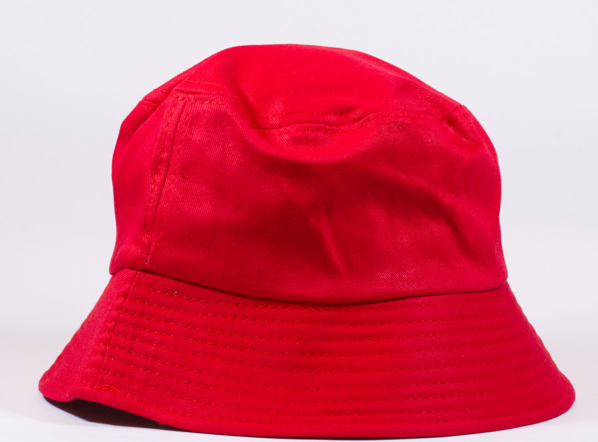 Unisex Red bucket hat