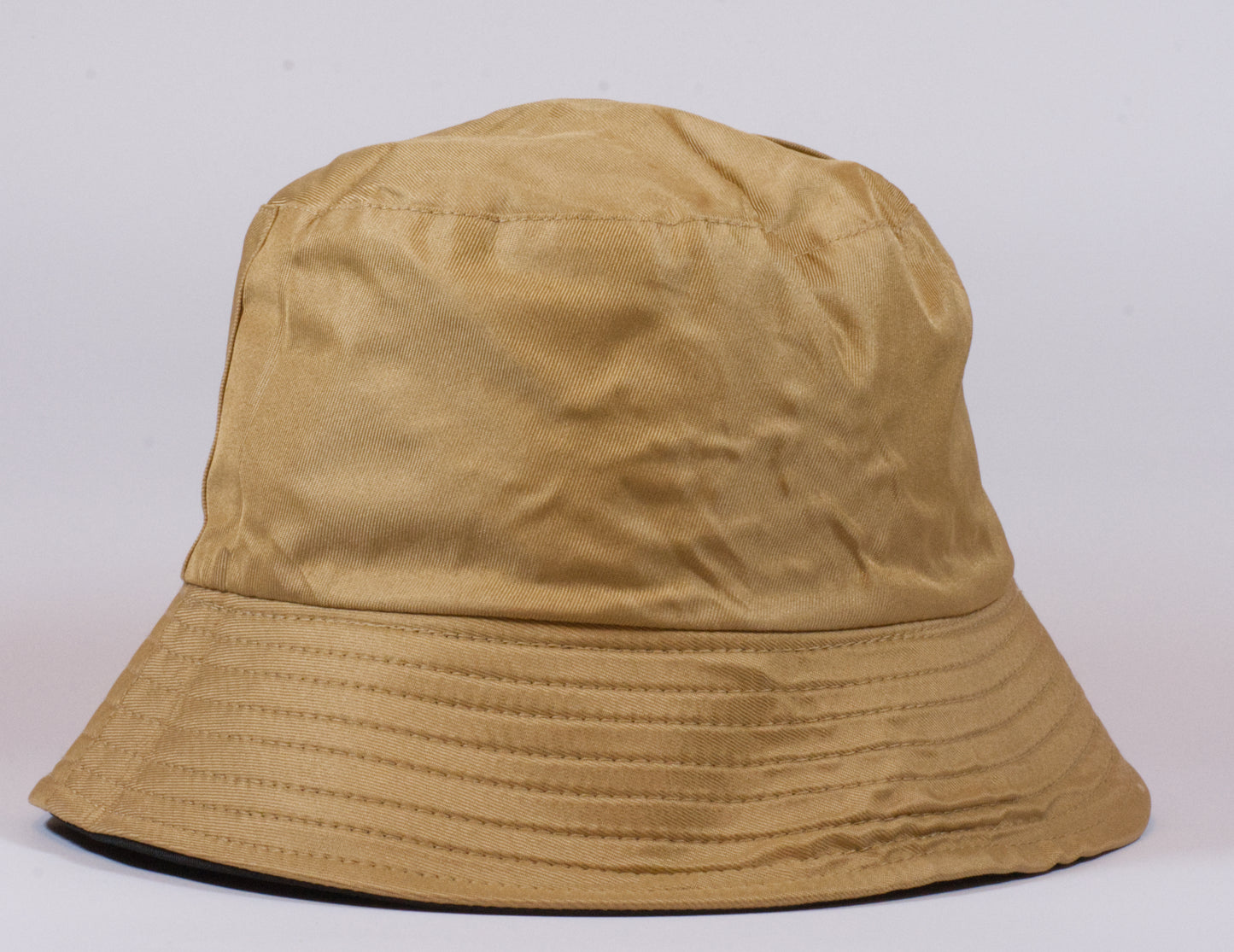 Unisex Brown and Black reversible bucket hat 