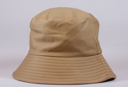 Unisex Brown bucket hat 