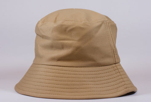 Unisex Brown bucket hat 